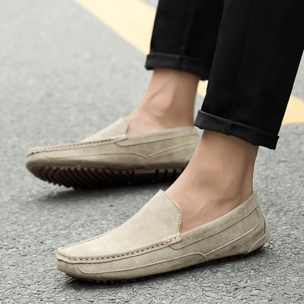 Men's Leather Moccasin Sweden Verno